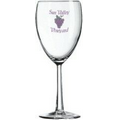 6 1/2 Oz. Noblesse Wine Glass with Hex Stem (Screen Printed)
